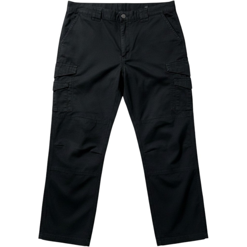 Tru-Spec Mens Black Tactical Cargo Pants Ripstop Work Trousers Straight Leg